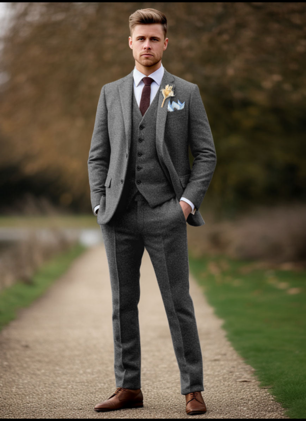 Bespoke Light-Grey Suit