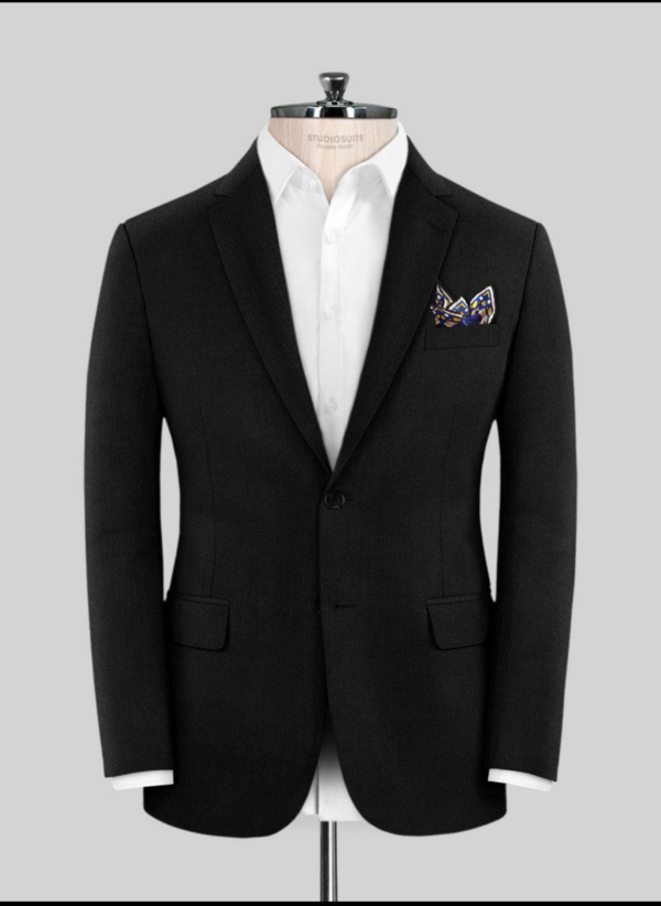 Men's Deep Black Suit